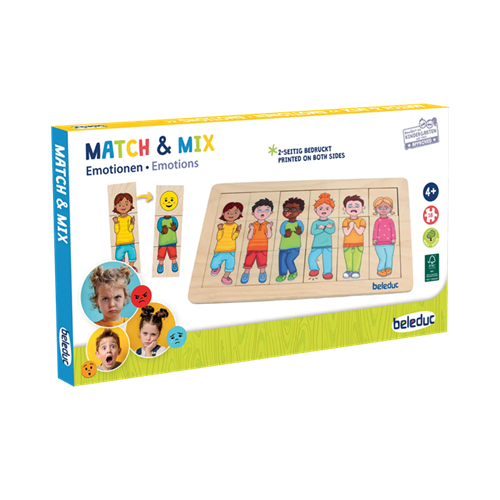 Match & Mix "Emoties" | Beleduc Match & Mix "Emoties" | Beleduc